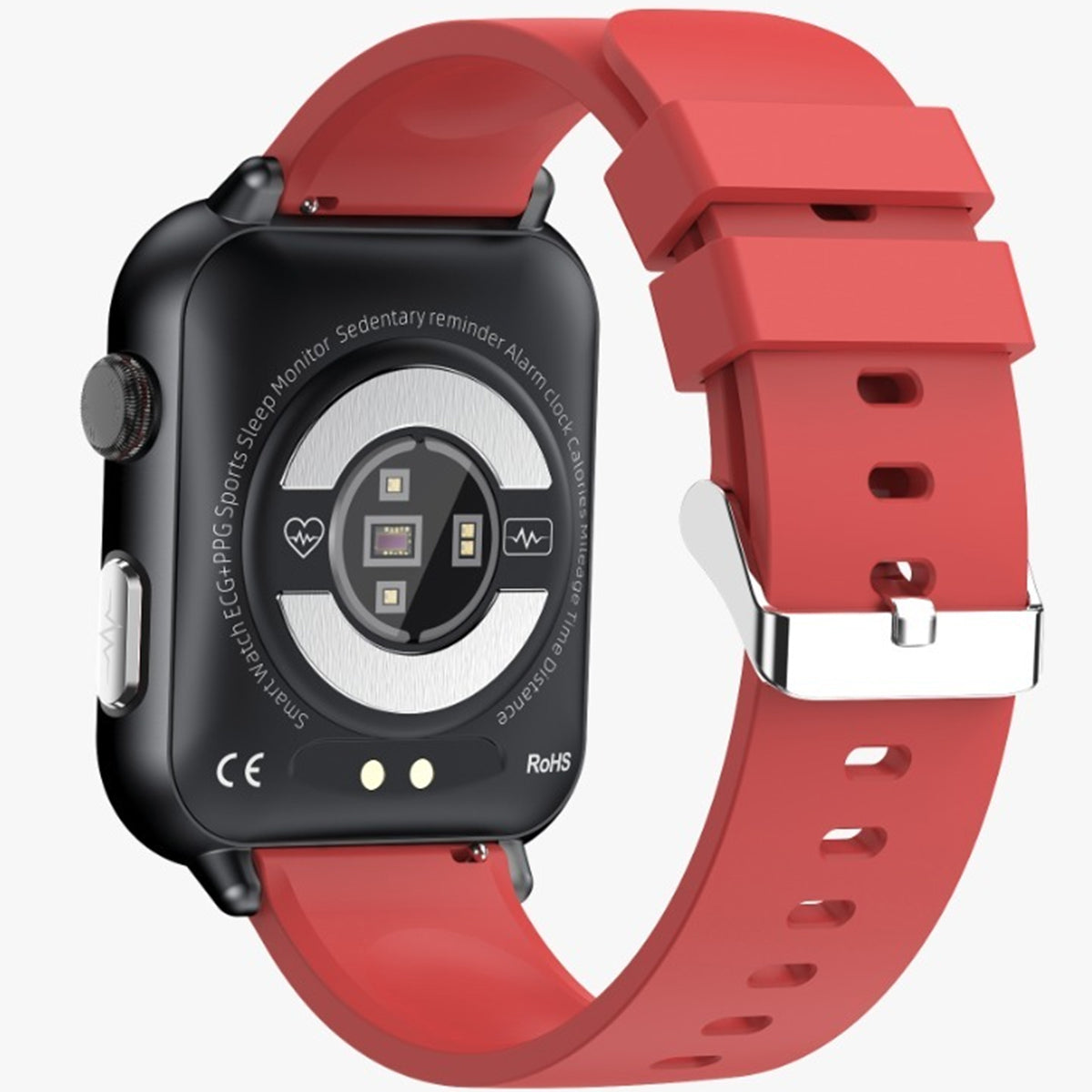 Fralugio Smart Watch Reloj Inteligente E200 Silicon Full Hd