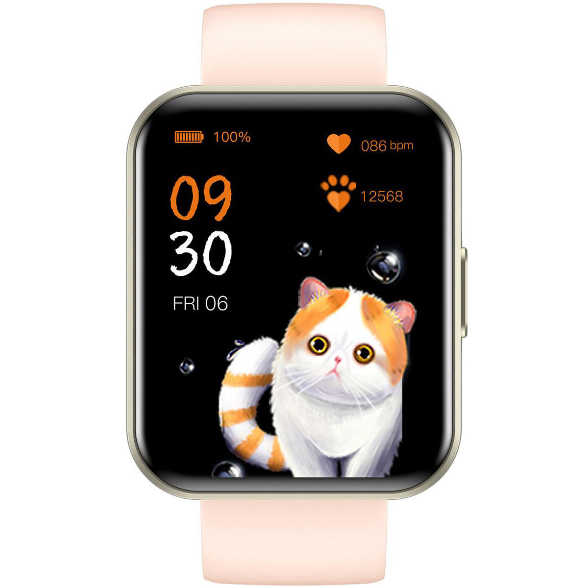 Fralugio Smartwatch Reloj Inteligente E21 Full Touch Hd Ips