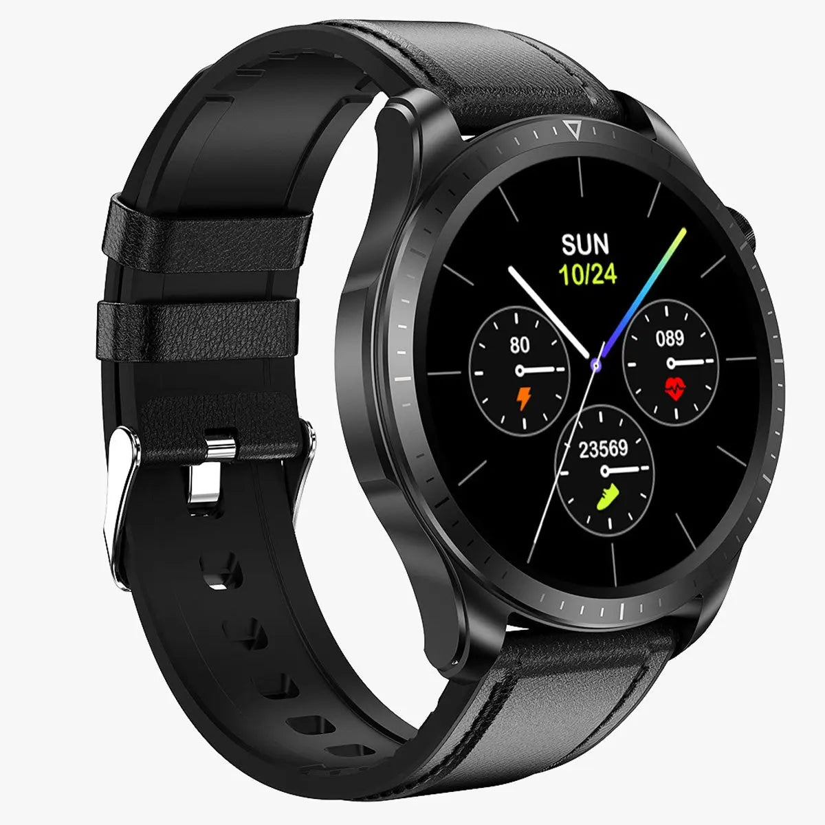 Reloj Smart Watch E420 Fralugio Ecg Mide Glucosa Hr Spo2 Bp Piel Fralugio