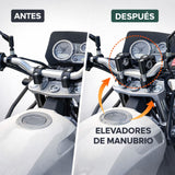 Elevadores de Manubrio de Aluminio para Moto - Gadgets y Tecnología en Fralugio México — imagen 2 de 6