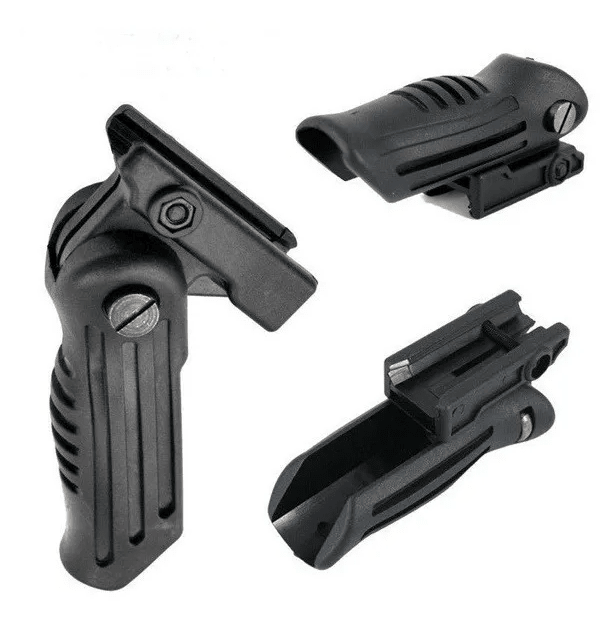 Empuñadura Plegable Táctica 3 Posiciones Riel 20mm - Gadgets y Tecnología en Fralugio México