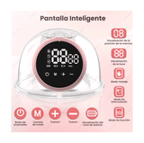 Extractor de leche eléctrico recargable, portátil, manos libres, kit saca leche, pantalla Led, 3 modos y 12 niveles de 13, 15, 17, 19 y 24 mm