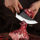 Cuchillo deshuesador japonés con hoja fina y funda café — imagen 4 de 4