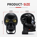 Faro LED Skull para Moto Blanco/Ámbar - Gadgets y Tecnología en Fralugio México — imagen 3 de 4