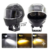 Faros Auxiliares Dual Color Antiniebla para Moto - Gadgets y Tecnología en Fralugio México — imagen 2 de 3