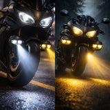 Faros Auxiliares Dual Color Antiniebla para Moto - Gadgets y Tecnología en Fralugio México — imagen 3 de 3