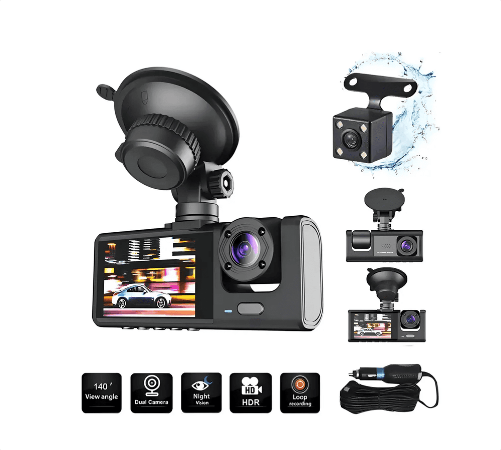 Fralugio Dashcam Cámara Para Automovil  Hd 1080p Wifi 170°