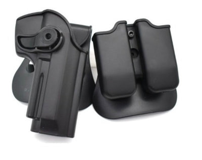 Funda Holster Beretta 92/96 con Porta Cargador Doble - Gadgets y Tecnología en Fralugio México