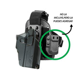 Funda Holster Muslera Ajustable Liberación Rápida - Gadgets y Tecnología en Fralugio México — imagen 3 de 5