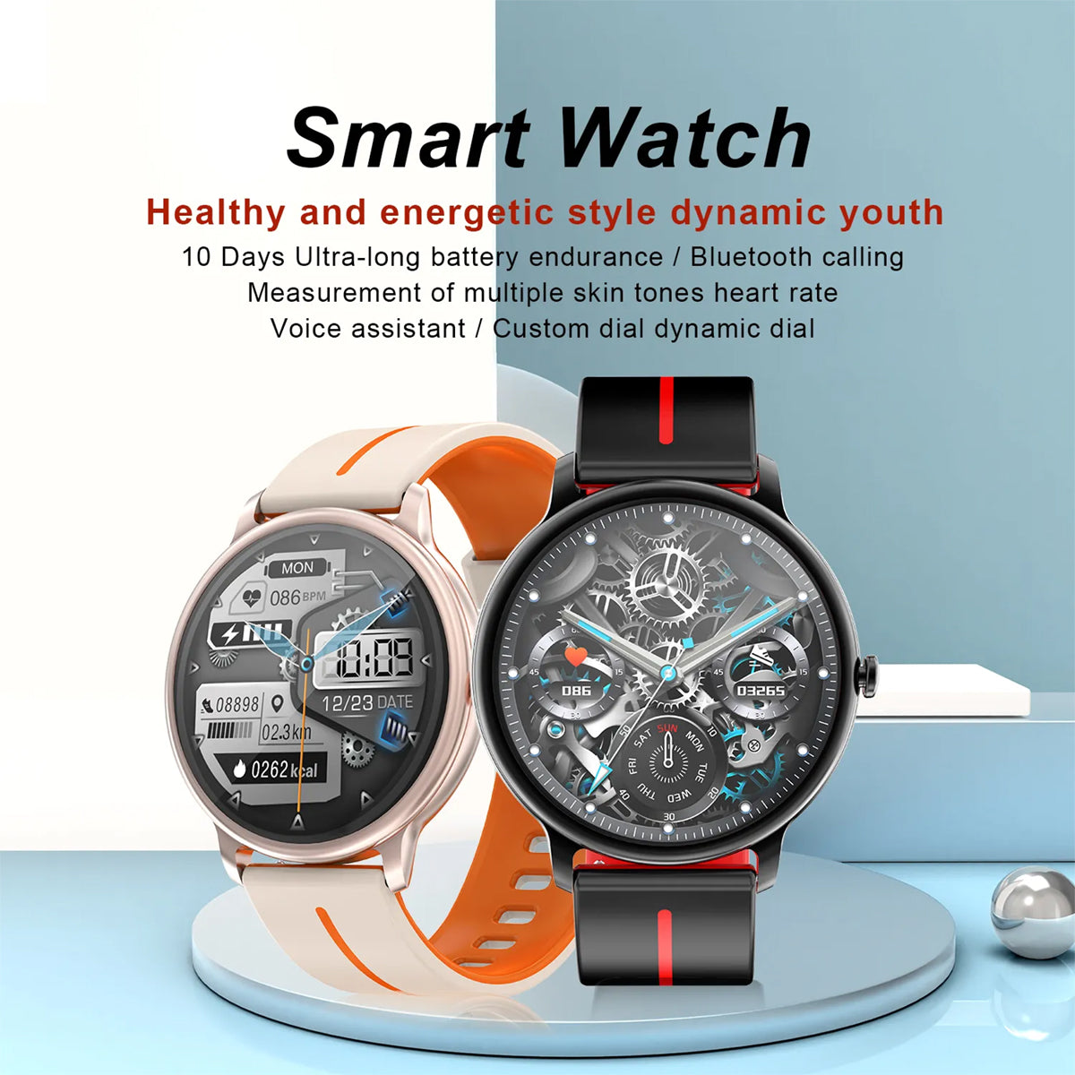 Reloj Smartwatch G98 Fralugio Full Touch Hr Hd Mide Glucosa