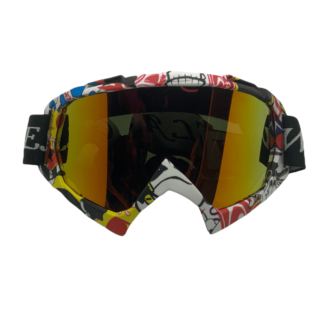 Goggle para Motocicleta Diseño Gráfico - Gadgets y Tecnología en Fralugio México