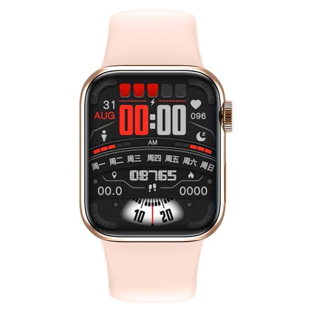 Reloj Inteligente Smartwatch Fralugio Gs8 Max Full Touch Nfc