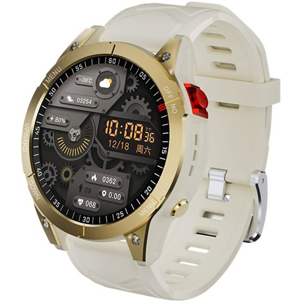 Reloj Smart Watch Gs Fenix 7 Fralugio Hr Bp Spo2 Deportivo