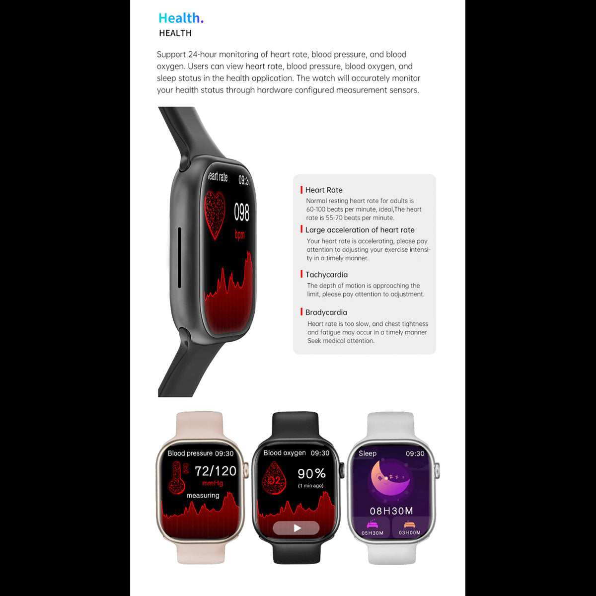 Reloj Inteligente Smart Watch Fralugio GS Pro Max Pantalla AMOLED GPS