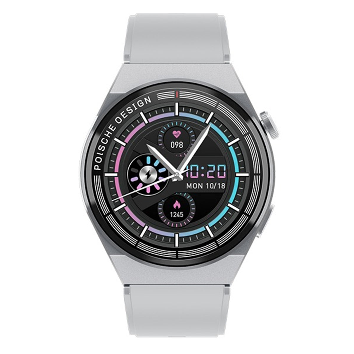 Smartwatch Reloj Gt3 Max Fralugio Mide Glucosa Hr Bp Spo2 Hd
