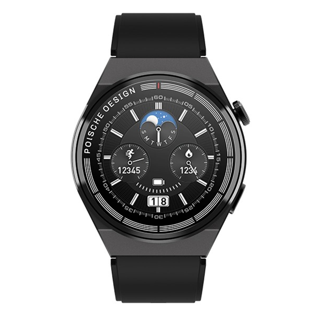 Smartwatch Reloj Gt3 Max Fralugio Mide Glucosa Hr Bp Spo2 Hd