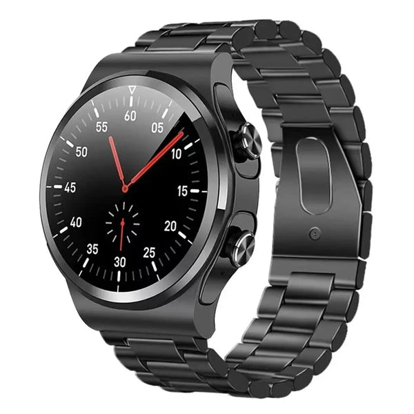Smart Watch Reloj Fralugio Gt69 Metal 2 En 1 Audífonos Tws Fralugio