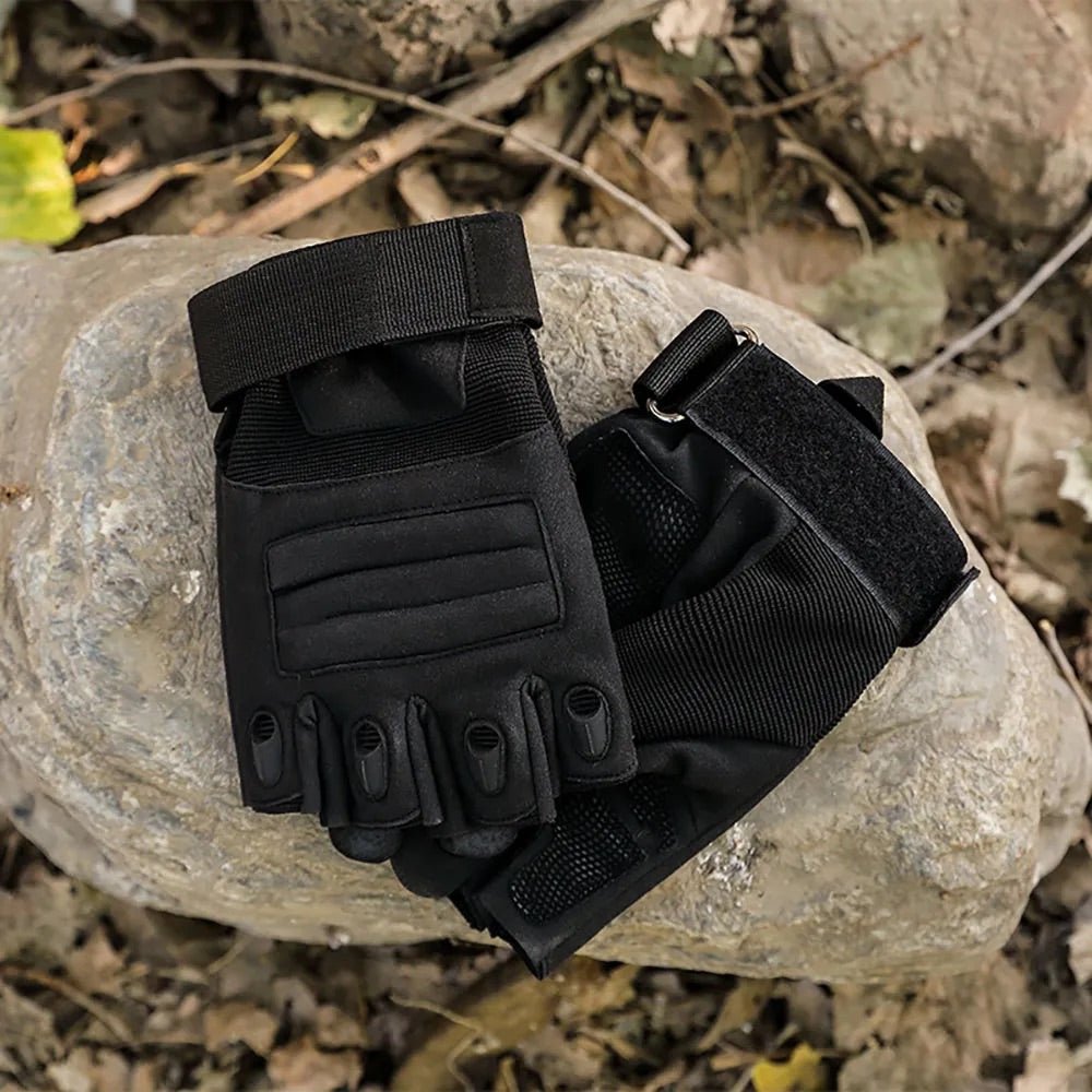 Guantes Tácticos Medio Dedo Transpirables - Gadgets y Tecnología en Fralugio México