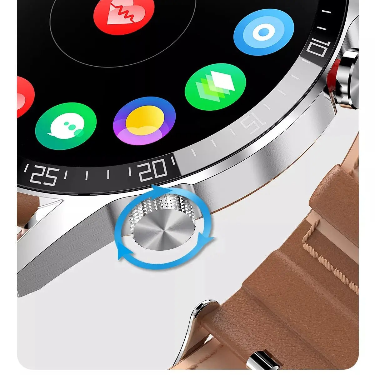 Smartwatch Reloj Inteligente Fralugio H10 Full Touch De Lujo Fralugio