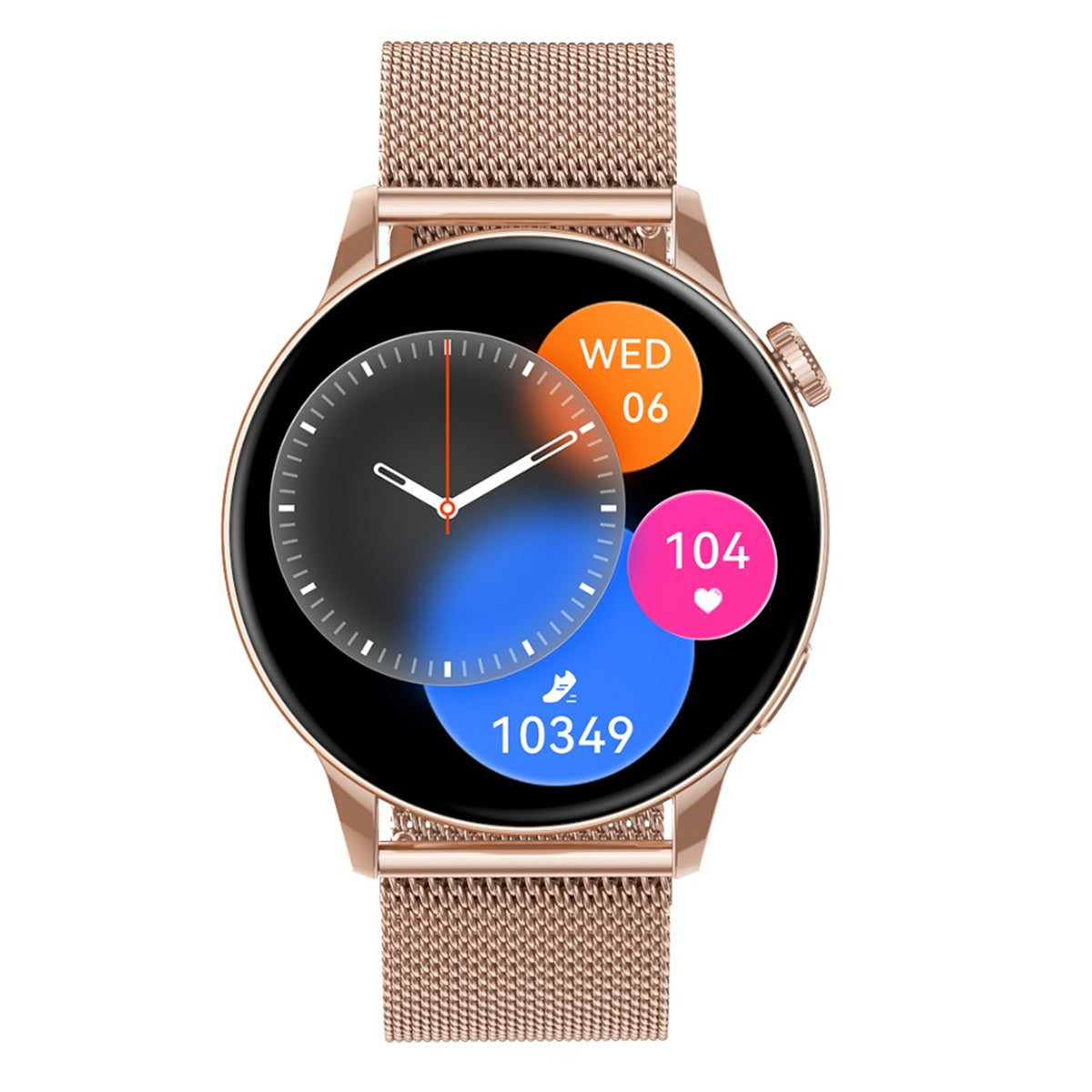 Smartwatch Reloj Inteligente Fralugio Hd1 Full Touch De Lujo