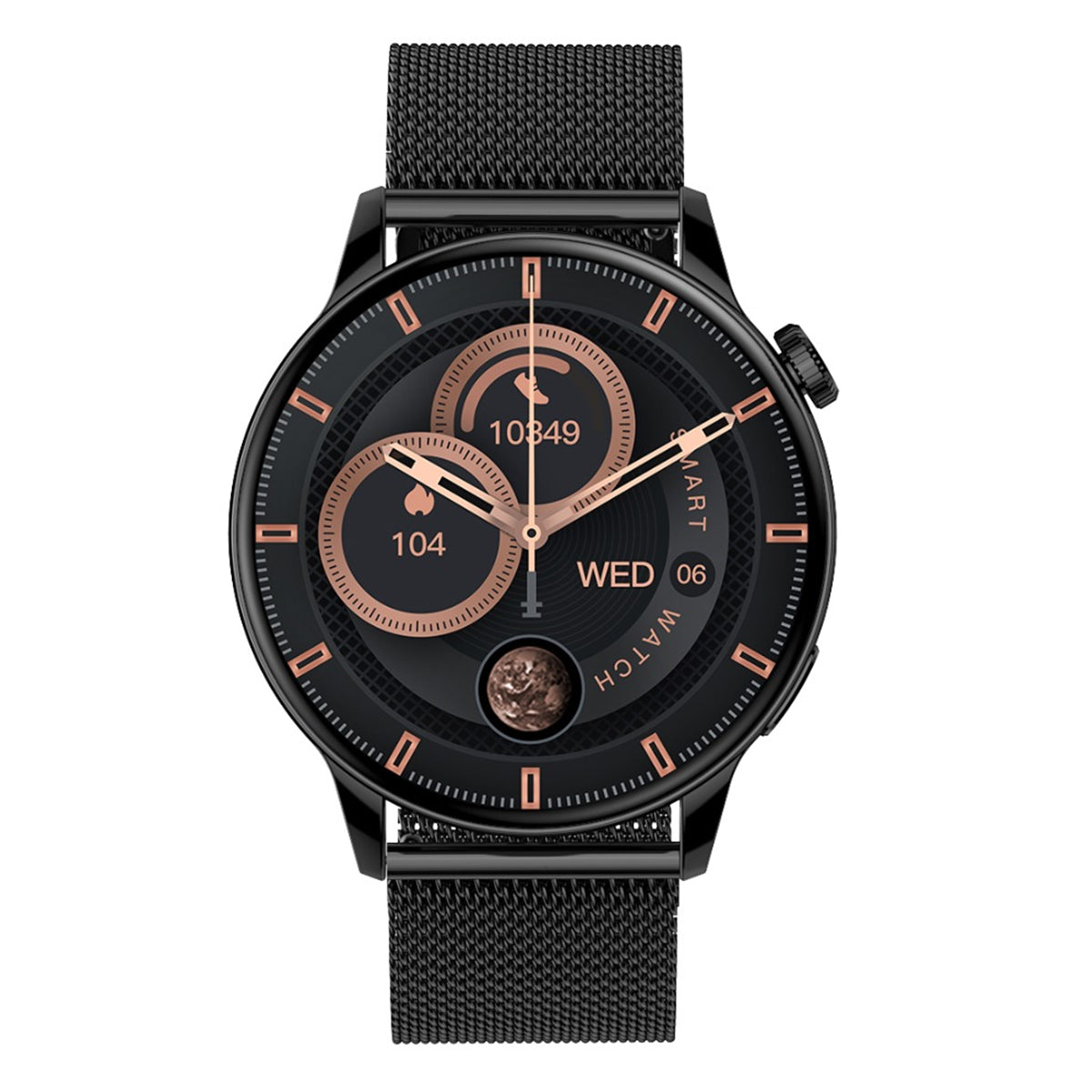 Smartwatch Reloj Inteligente Fralugio Hd1 Full Touch De Lujo