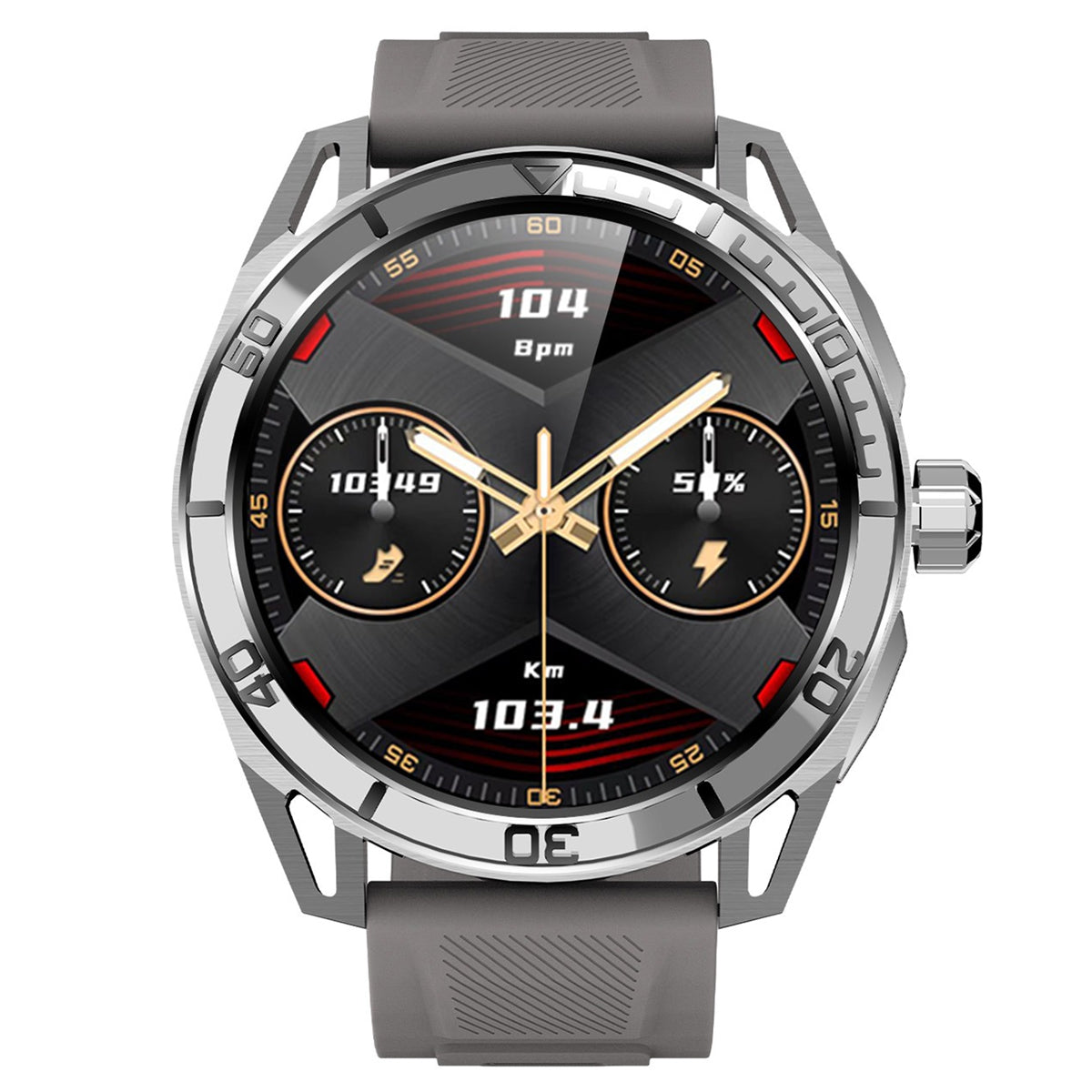 Reloj Smartwatch Sport Hd30 Full Touch Nfc 1.43´ Amoled Ips