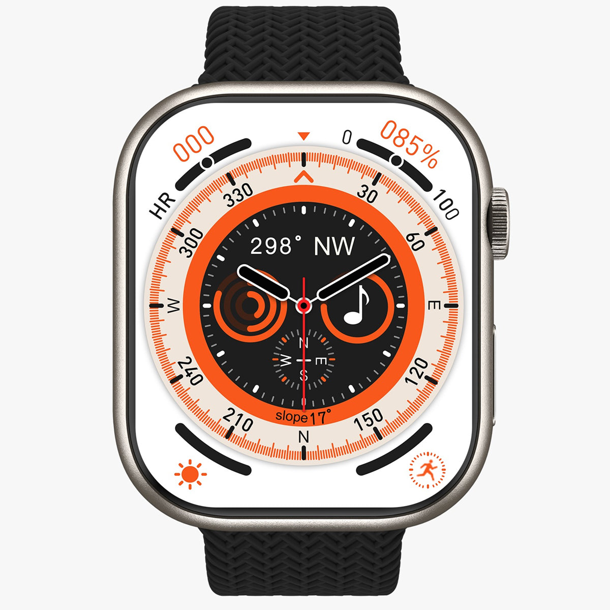 Reloj Inteligente Smartwatch Hk9 Pro Fralugio Mide Glucosa