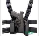 Holster Piernera Rígida Serpa con Porta Cargador - Gadgets y Tecnología en Fralugio México — imagen 5 de 10