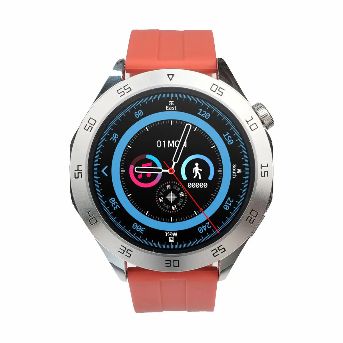 Reloj Inteligente Smartwatch Fralugio Ht04 Oled 1gb Rom Nfc