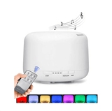 Humidificador Difusor Aromático 500ml Con Bluetooth