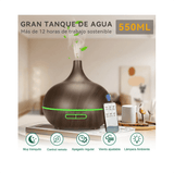 Humidificador , Difusor De Aroma Eléctrico 550ml+12 Aceites