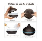 Humidificador , Difusor De Aroma Eléctrico 550ml+12 Aceites