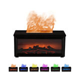 Humidificador eléctrico para escritorio diseño chimenea