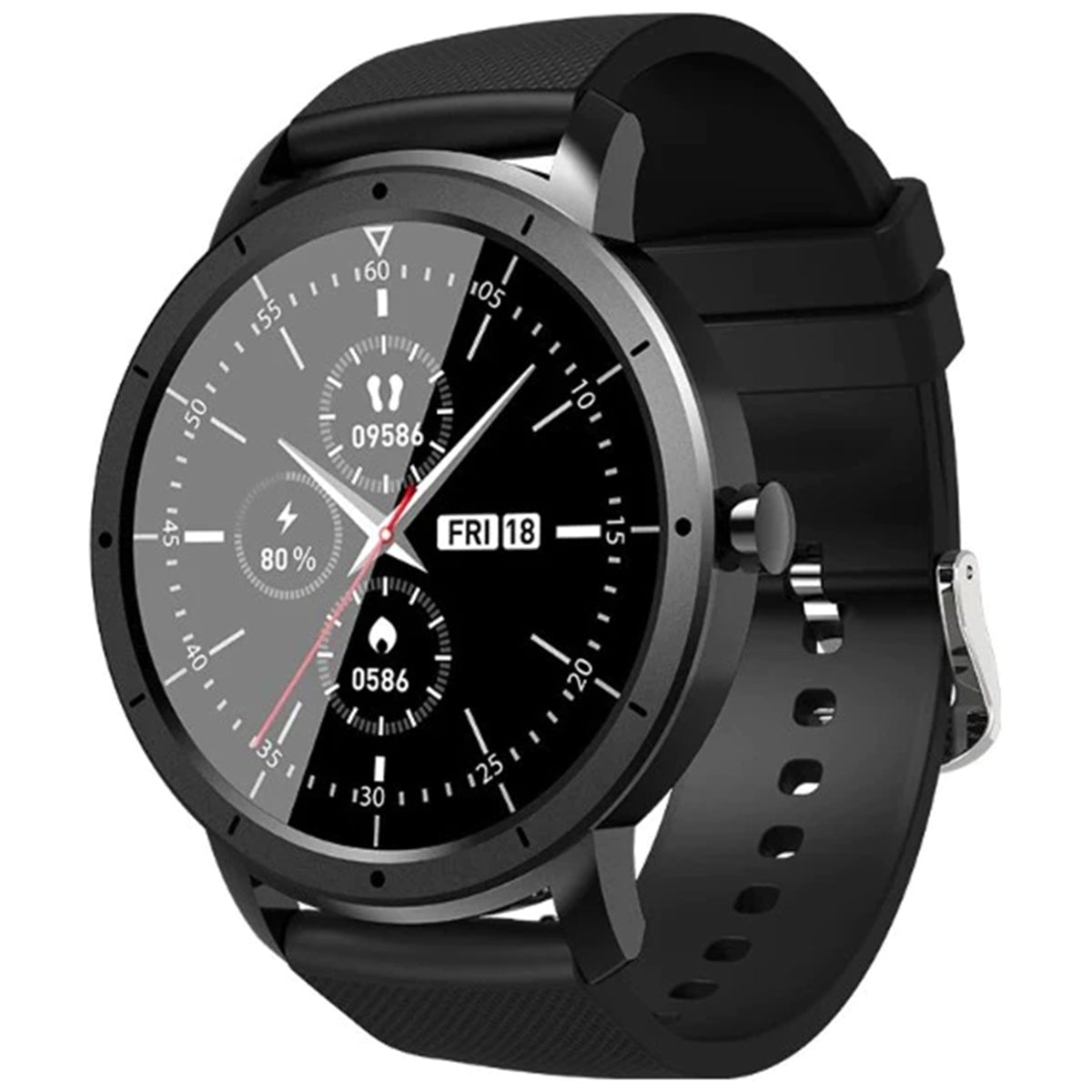 Fralugio Smartwatch Reloj Inteligente Hw21 Pantalla Táctil Redonda