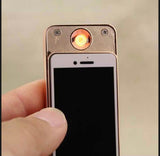 Encendedor electrónico recargable de tamaño mini con diseño inspirado en smartphone — imagen 3 de 8