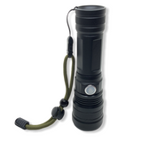 Lámpara táctica LED T9 de 10000 lúmenes con zoom manual — imagen 1 de 5