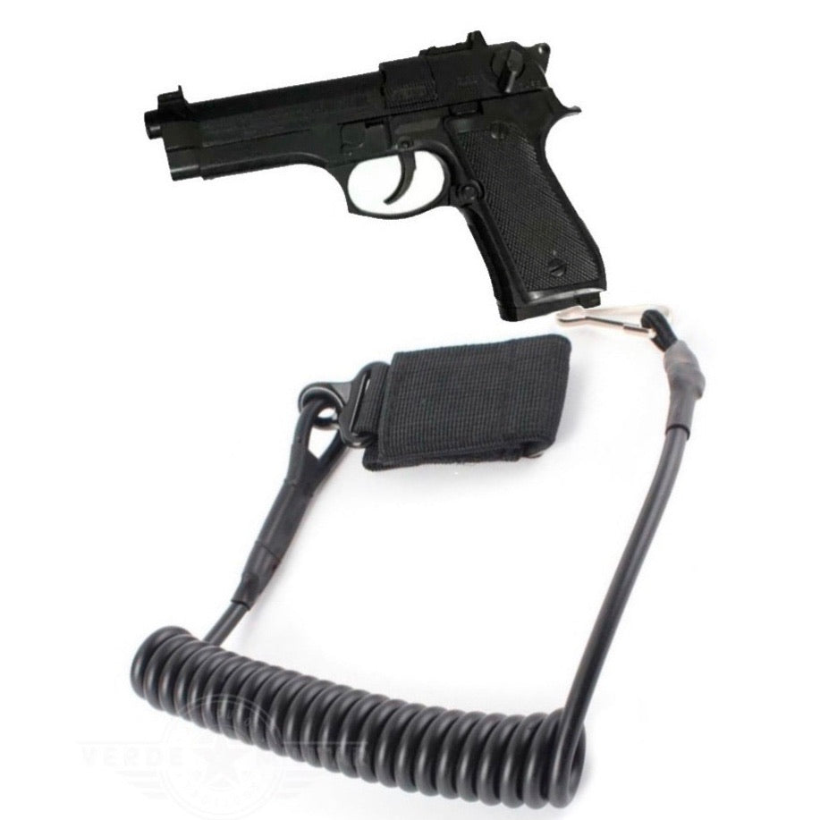 Recuperador correa sling resistente para arma llaves y gafete