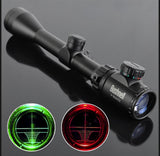 Mira telescópica retroiluminada 3-9x40 con monturas para rifle — imagen 6 de 10