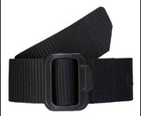 Cinturón táctico de nylon estilo servicio en negro, caqui y verde militar — imagen 1 de 6