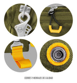 Cangurera bolso táctica militar con varios compartimentos organizadores — imagen 3 de 7
