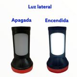 Lámpara LED ultra ligera de largo alcance con luz lateral — imagen 2 de 3