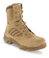 Botas tácticas militares impermeables en color caqui con cierre lateral — imagen 3 de 10
