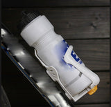 Portabotellas de plástico ajustable con perilla para bicicleta de montaña — imagen 1 de 3