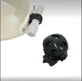 Soporte Picatinny para lámpara o láser en casco táctico — imagen 1 de 10