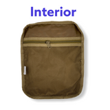Maletín impermeable con correa ajustable en color caqui — imagen 6 de 7