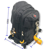 Mochila con gancho de seguridad y cierre en correas para transportar equipo — imagen 2 de 6