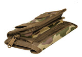 Cartera táctica militar reforzada en color camuflaje verde — imagen 5 de 10