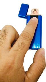 Encendedor eléctrico touch de resistencia recargable por USB en varios colores — imagen 3 de 4