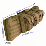 Mochila porta escopetas para 2 armas de hasta 42 pulgadas con sistema molle — imagen 2 de 7