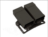 Porta cargador Glock doble rígido negro para fornitura de cinturón — imagen 3 de 5